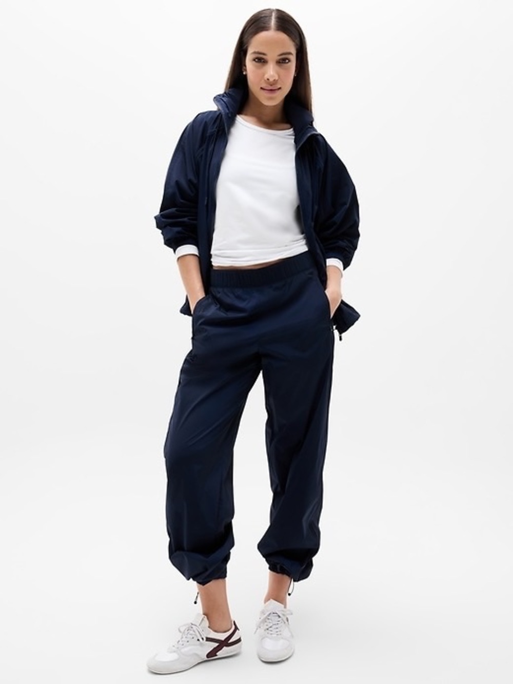 Athleta Rise Pant Dark Navy Blue | NWT | Size Medium | Travel Commuter Pant